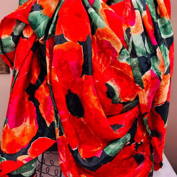 Artificial Silk Women Scarf - Picture 5 of 7